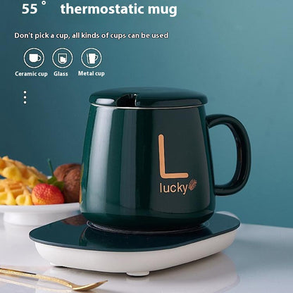 Smart Ceramic Coffee Mug Gift Set 55-Degree Constant Temperature Heater