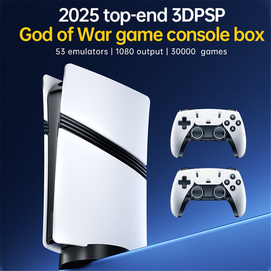 GS5 Pro TV Game Box Gaming Console Retro Emulator 30000+ Games, with 64GB TF Card