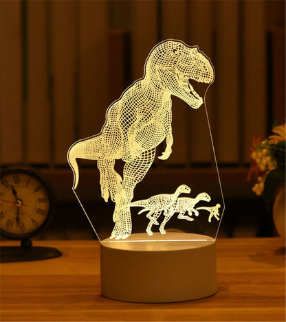 3D Night Light LED Table Lamp