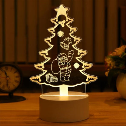 3D Night Light LED Table Lamp