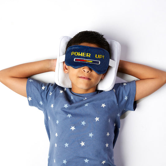 Relaxeazzz Game Over Plush Travel Pillow & Eye Mask Set - TrendyGifts.co.uk