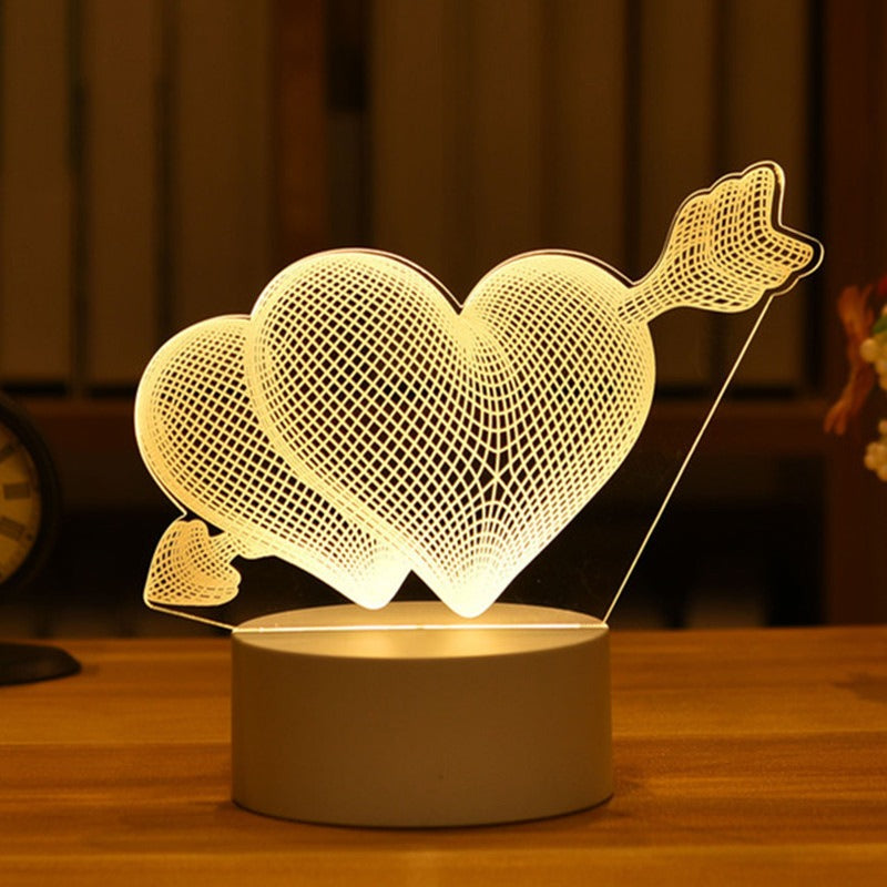 3D Night Light LED Table Lamp