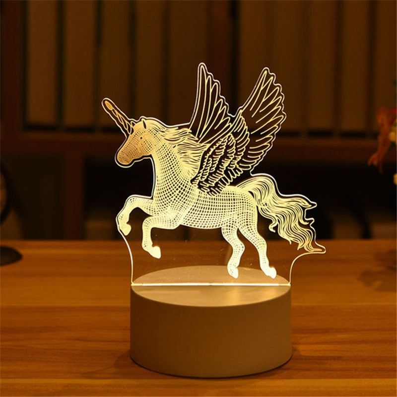 3D Night Light LED Table Lamp