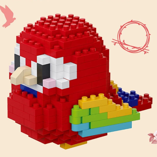 241pcs No.8911 Children's Educational Assembly Bird Model Building Blocks Toy - TrendyGifts.co.uk